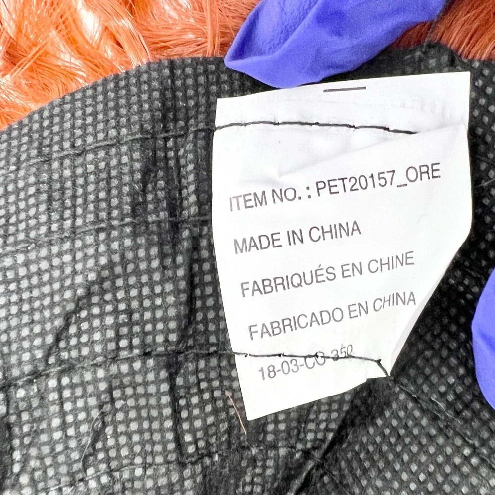 Dog Cat Pet Funny Costume Chucky Deadly Doll Cosplay Party Fancy Christmas Cloth